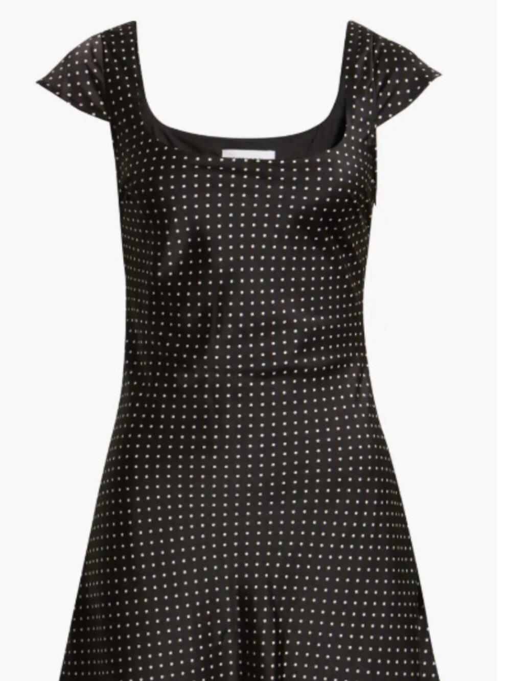 Princess Polly Lucienna Polka Dot Mini Dress Black White Size 6 NWT - Picture 10 of 13